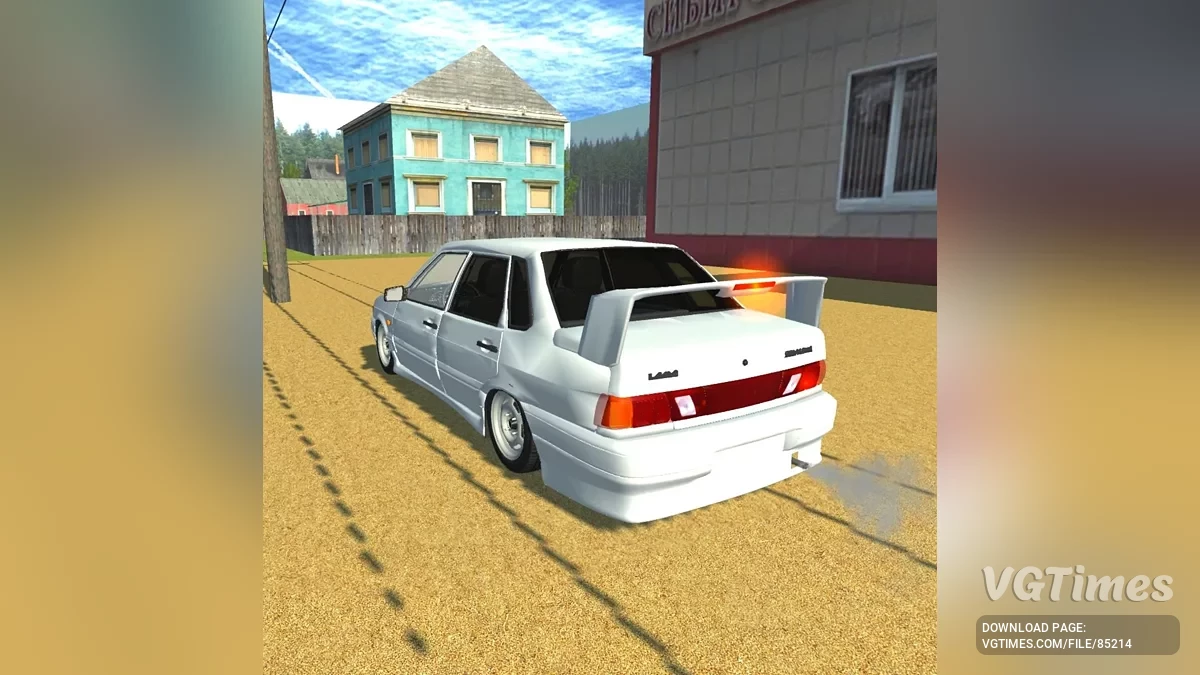 Simple Car Crash Physics Sim — ВАЗ 2115 2.0