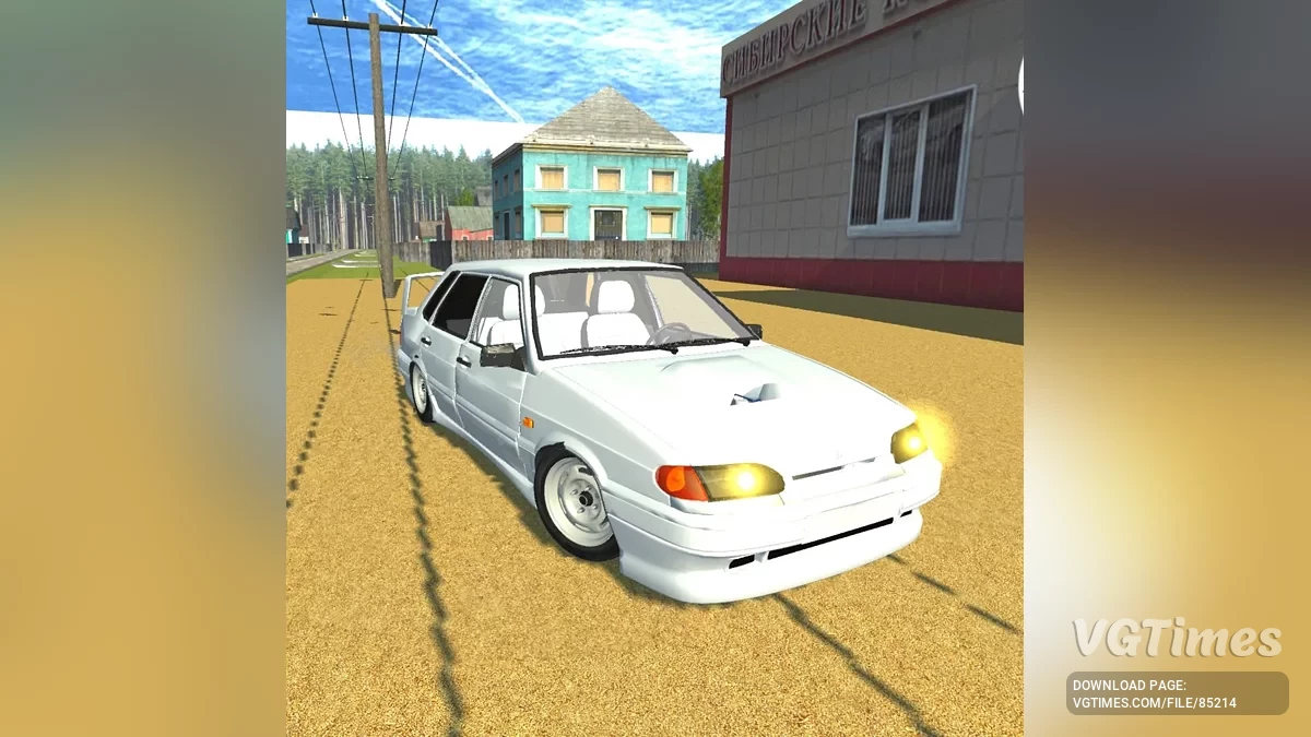Simple Car Crash Physics Sim — VAZ 2115 2.0