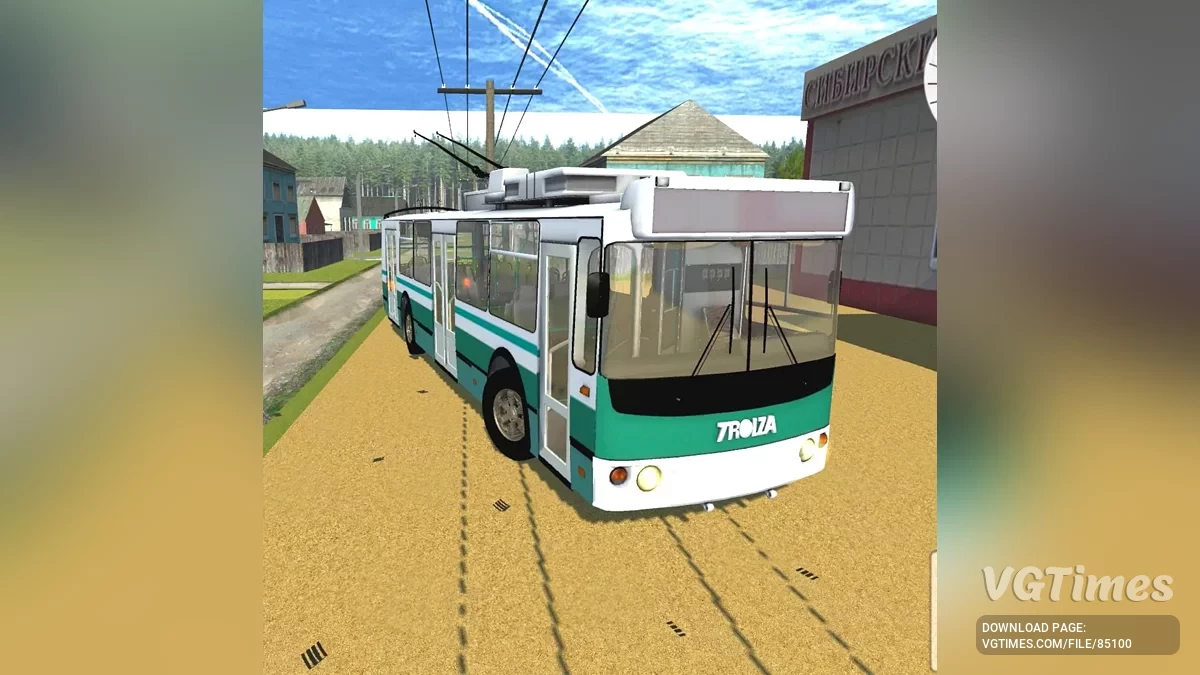 Simple Car Crash Physics Sim — Trolebús ZIU 9 Trolza