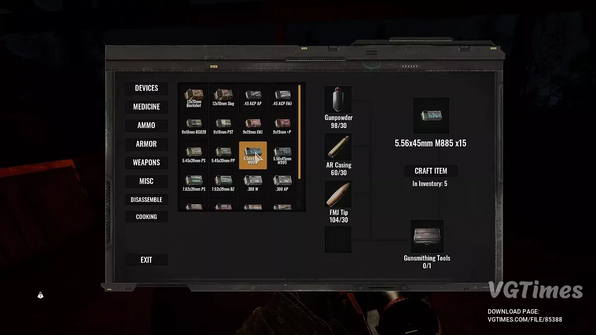 S.T.A.L.K.E.R. 2: Heart of Chornobyl — Зона крафту