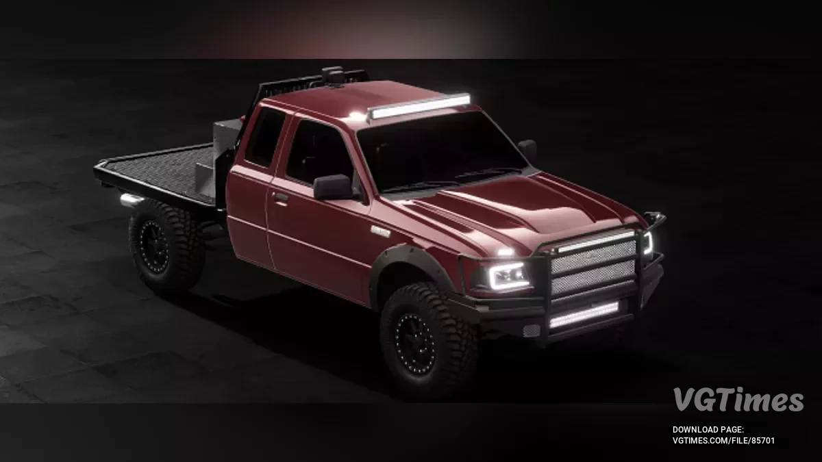 BeamNG.drive — Ford Ranger Custom 2008 v1.0 (0.36.x)