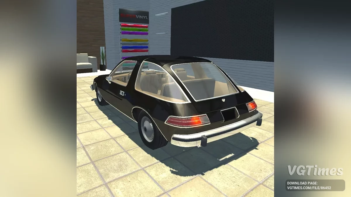 Not Simple Car Crash — AMC Pacer