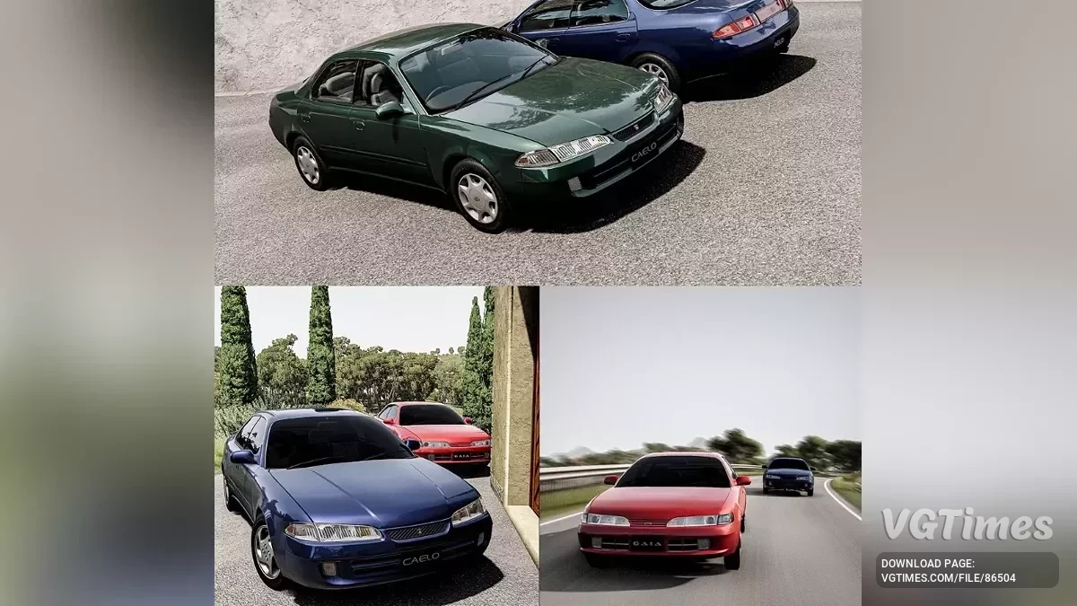 BeamNG.drive — Arima Caelo / Arima Gaia 1993-98 v2.9 (0.36.x)