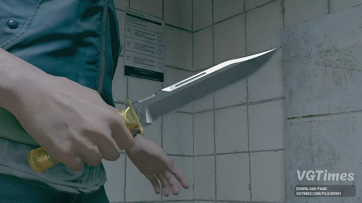 Resident Evil 4 Remake (2023) — Армійський ніж Scratch