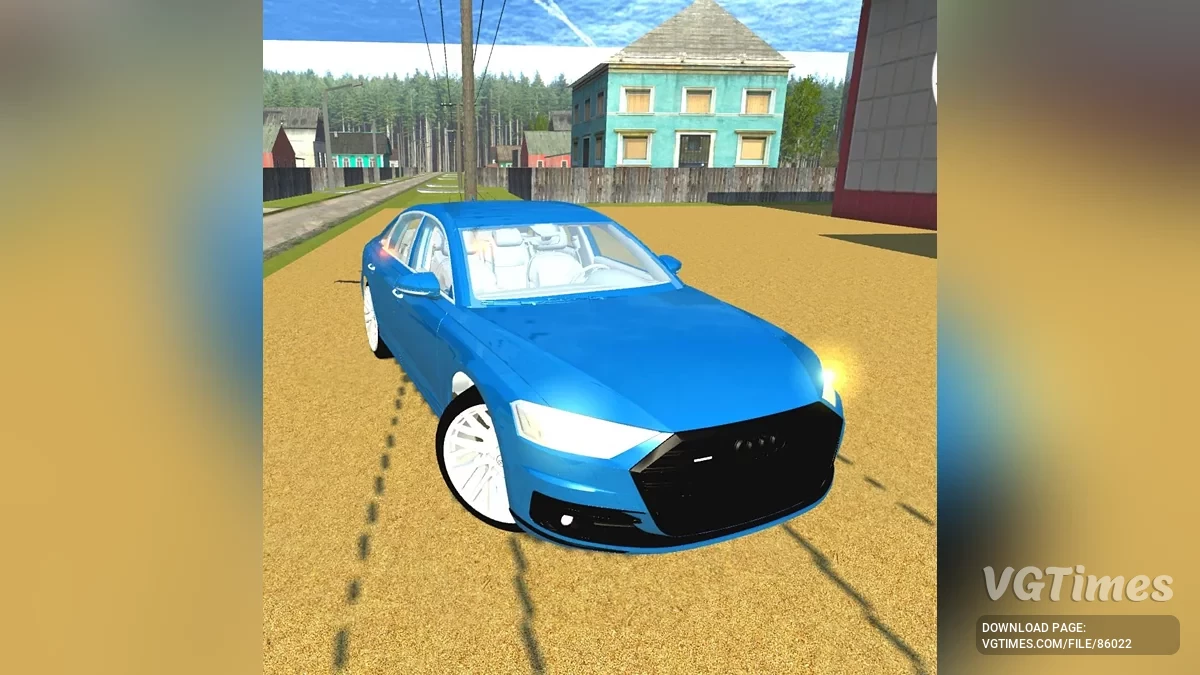 Simple Car Crash Physics Sim — Ауді А8