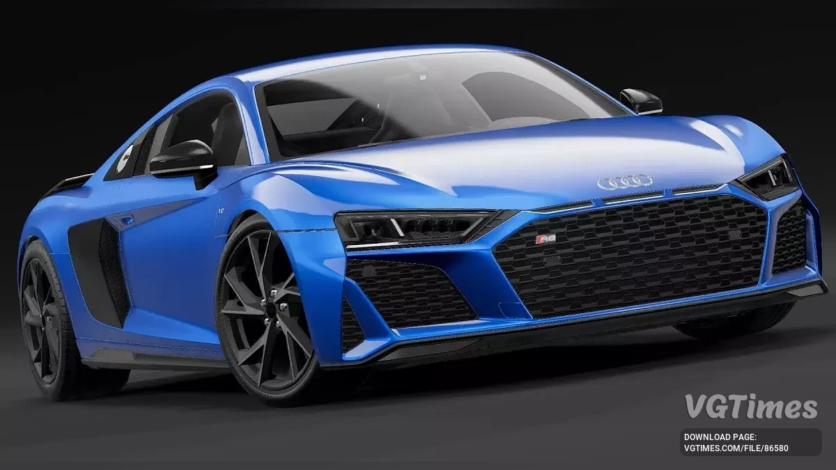 BeamNG.drive — Audi R8 2020 Remastered v4.13 (0.36.x)