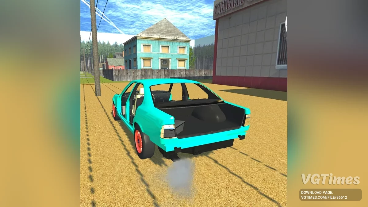 Simple Car Crash Physics Sim — BMW E34 325