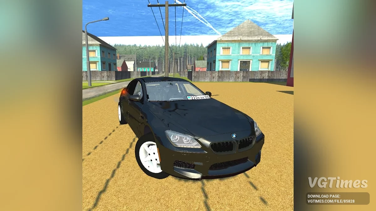 Simple Car Crash Physics Sim — BMW M6 Gran Coupé