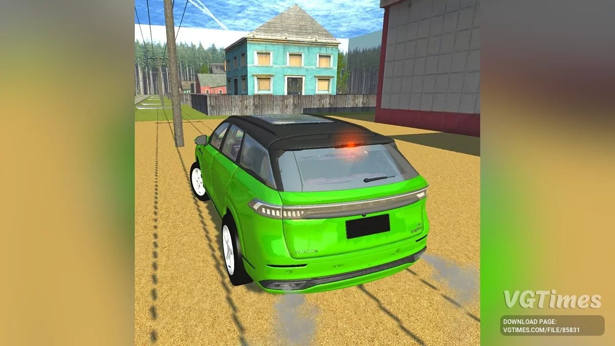 Simple Car Crash Physics Sim — Chery Tiggo 9