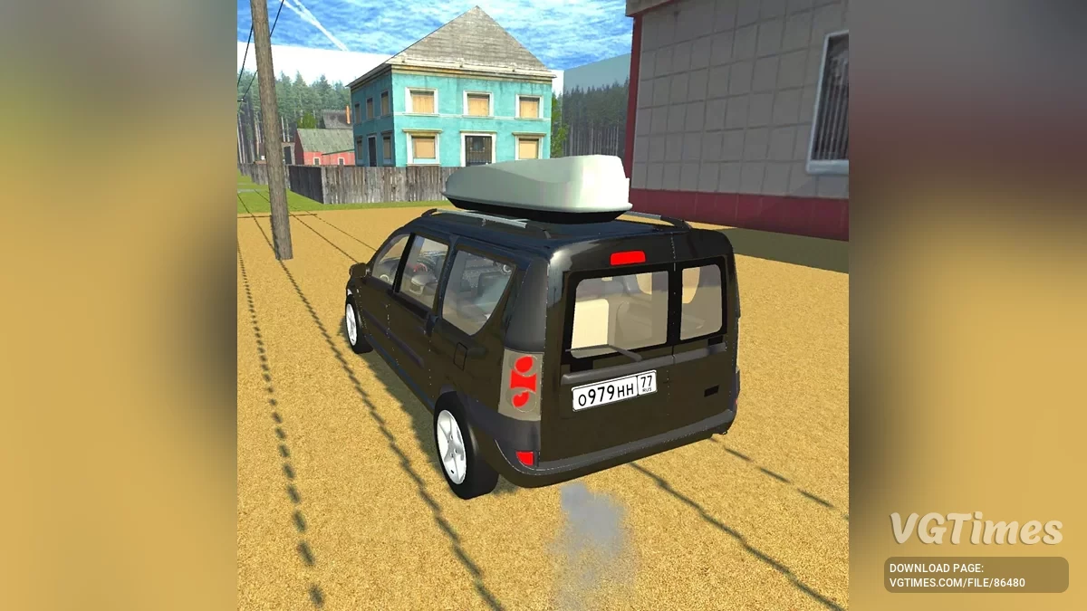 Simple Car Crash Physics Sim — Dacia Largus mcv