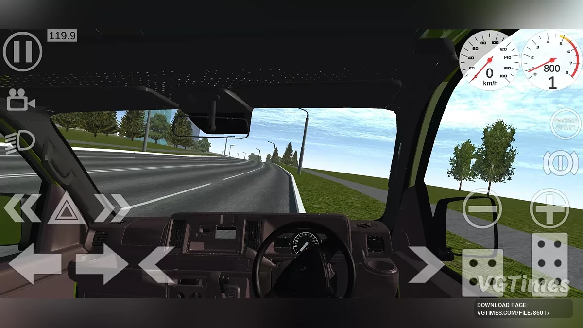 Simple Car Crash Physics Sim — Дайхатсу Хайджет з відкритим середньомоторним блоком