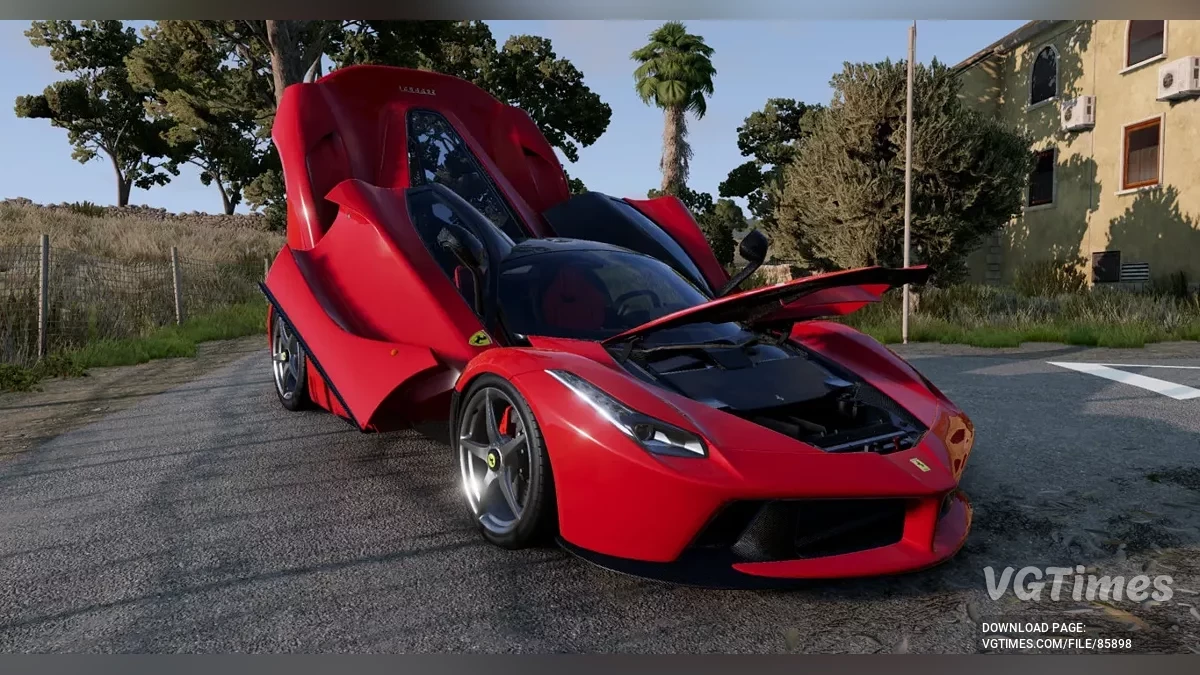 BeamNG.drive — Ferrari LaFerrari (con Aperta) v3.0 (0.36.x)