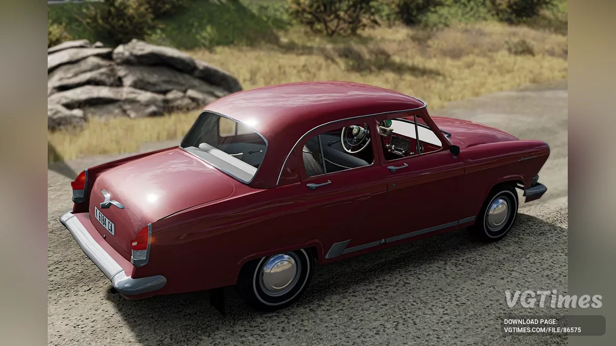 BeamNG.drive — Correção do GAZ 21 (0.36.x)