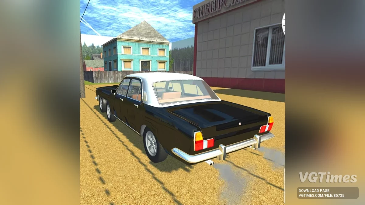 Simple Car Crash Physics Sim — Gaz 24 com Dois Motores
