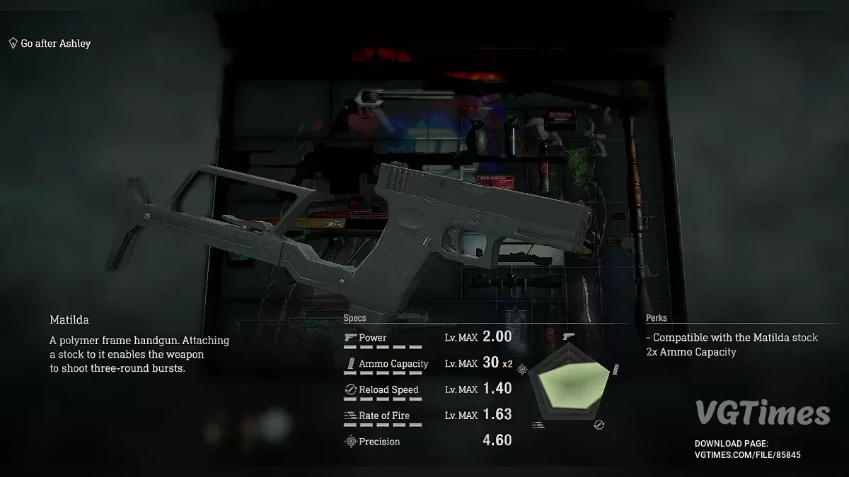 Resident Evil 4 Remake (2023) — Glock 18 Kustom
