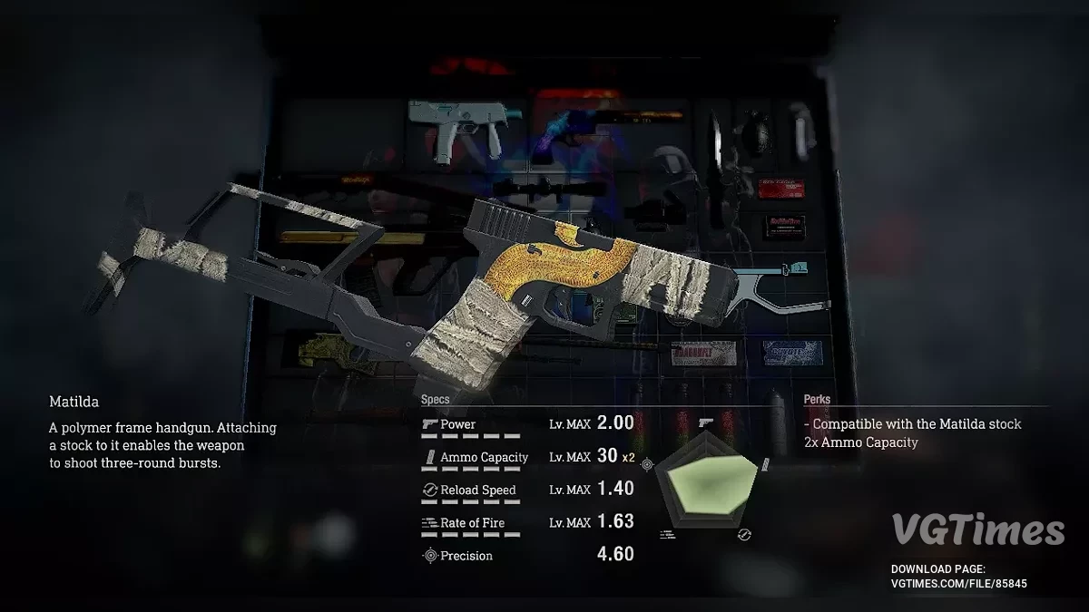 Resident Evil 4 Remake (2023) — Glock 18 Kustom