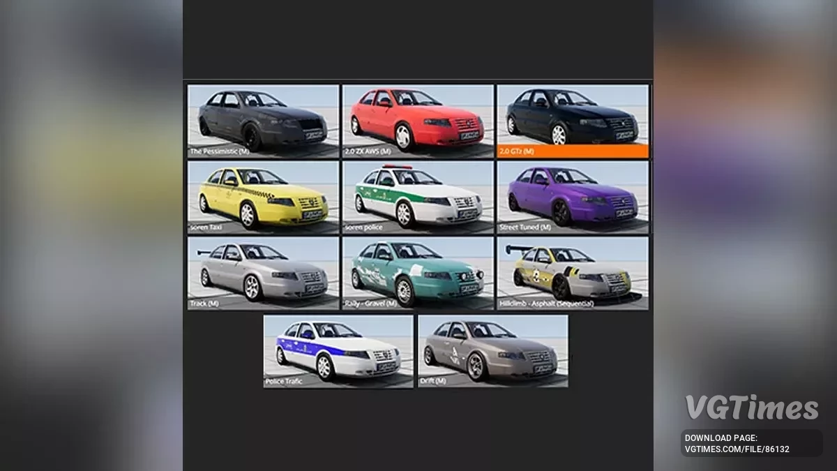 BeamNG.drive — IKCO Samand Soren v1.0 (0.36.x)