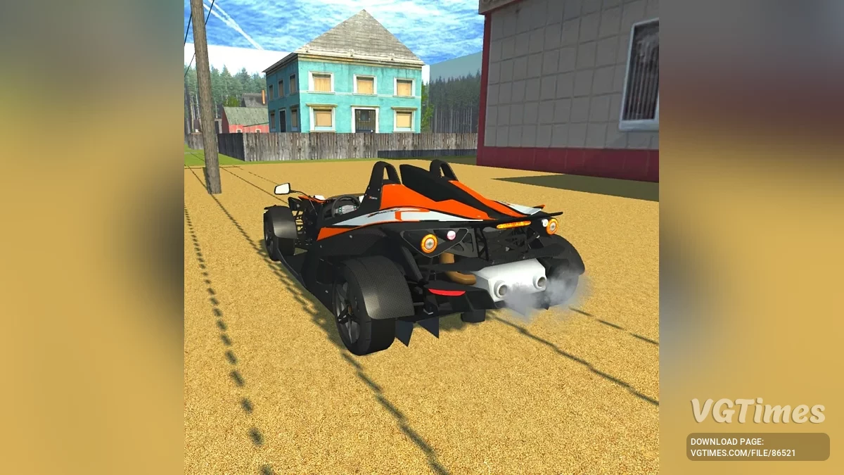 Simple Car Crash Physics Sim — KTM X-BOW R Vinil