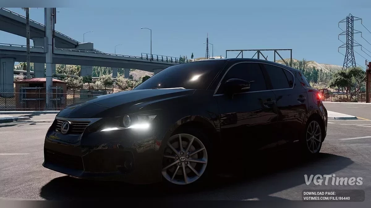 BeamNG.drive — Lexus CT200H v1.0 (0.36.x)