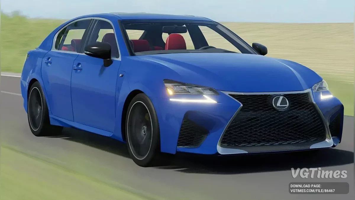 BeamNG.drive — Lexus GS-F v4.3 (0.36.x)