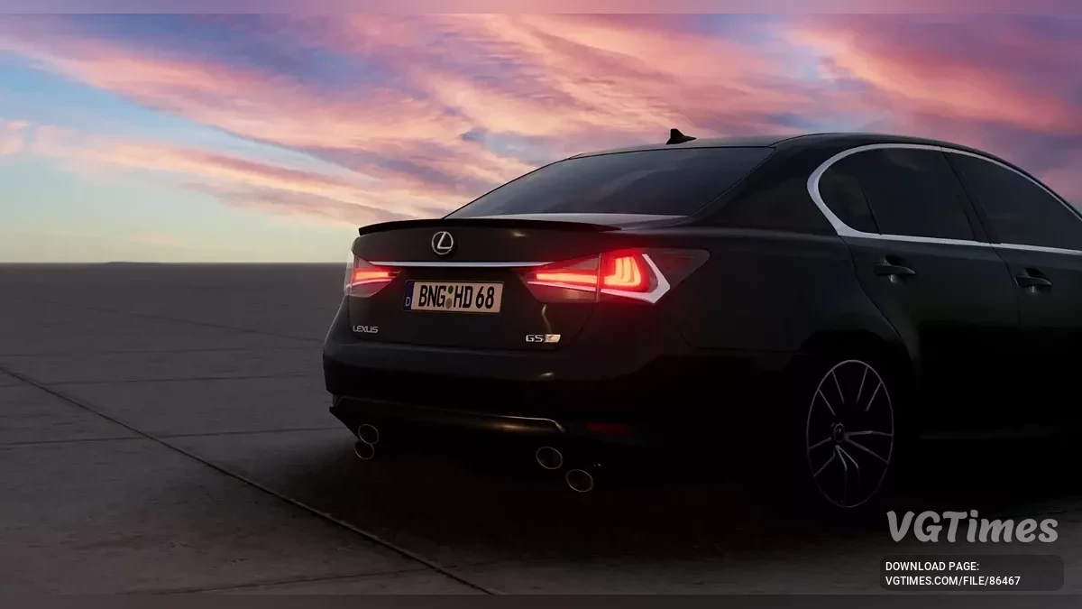 BeamNG.drive — Lexus GS-F v4.3 (0.36.x)