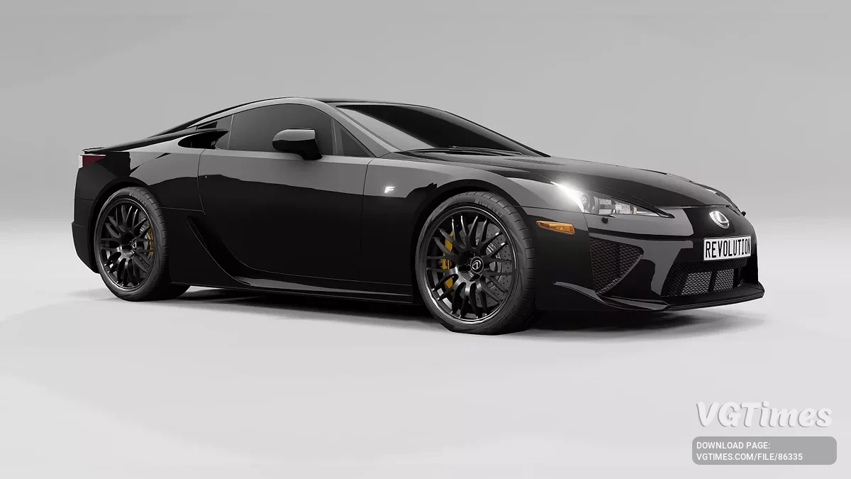 BeamNG.drive — Випуск Lexus LFA v2.1 (0.36.x)
