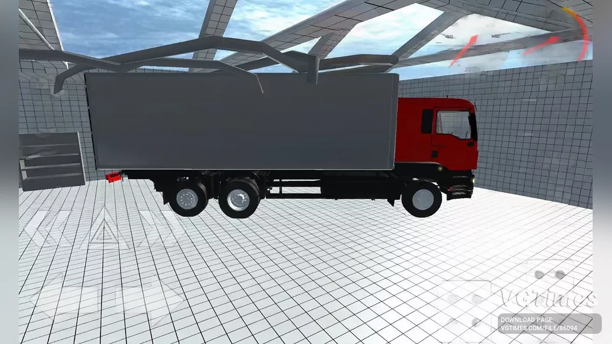 Simple Car Crash Physics Sim — Man tgs