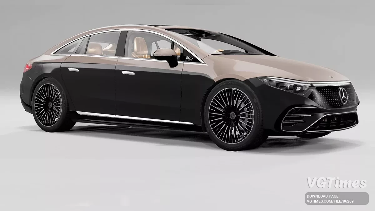 BeamNG.drive — MERCEDES-BENZ EQS (модель 2024) (0.36.x)