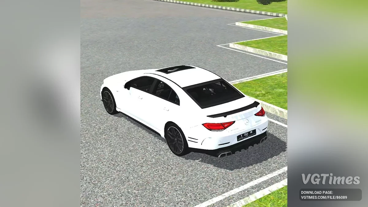 Bus Simulator Indonesia — Мерседес CLS53