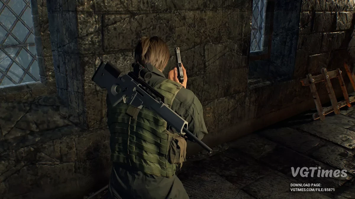 Resident Evil 4 Remake (2023) — Наряд Майка (пілот бойового вертольота) для Леона