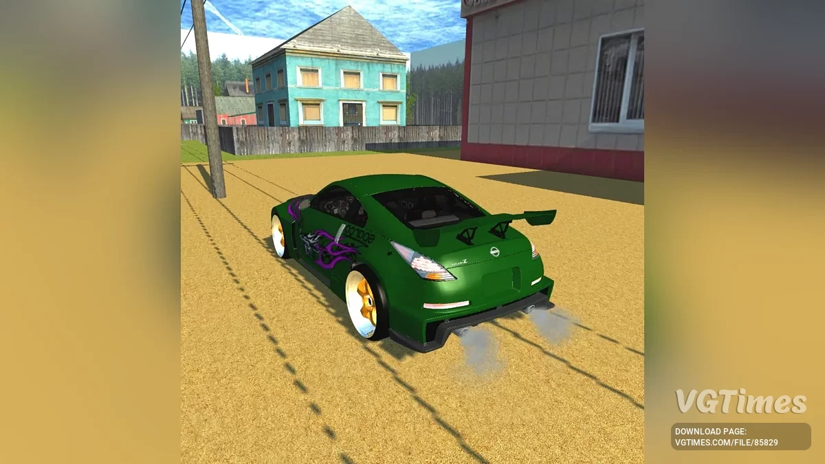 Simple Car Crash Physics Sim — Nissan 350Z Underground 2