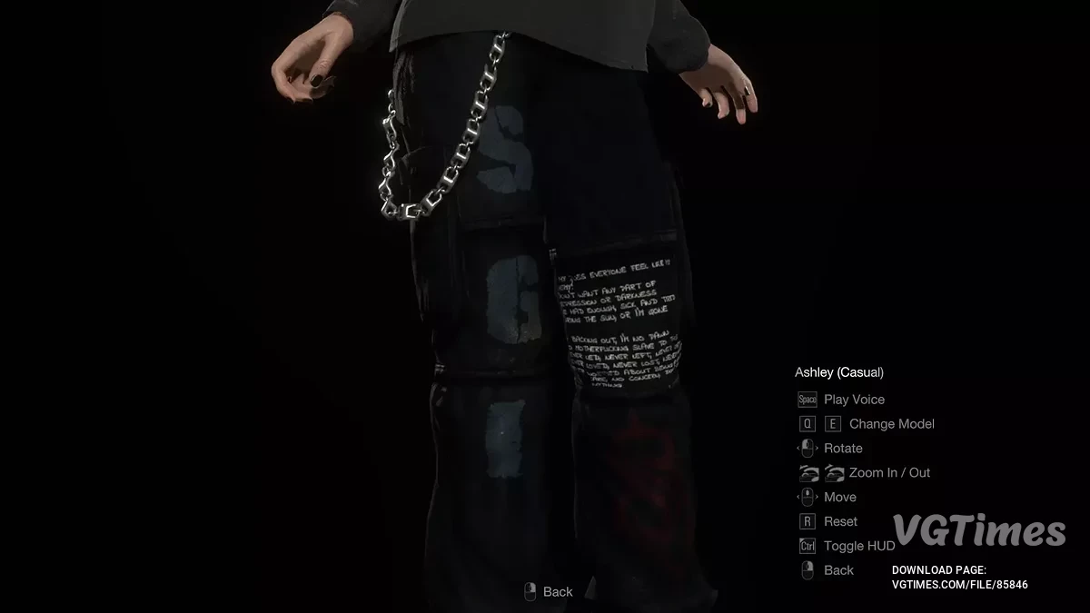 Resident Evil 4 Remake (2023) — Pakaian dan Gaya Rambut Baru