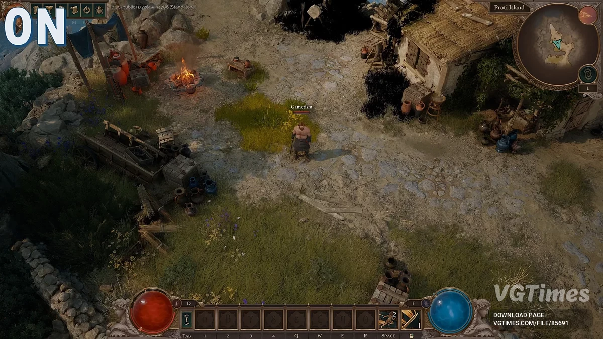 Titan Quest 2 — Вимкнення інтерфейсу та ефектів