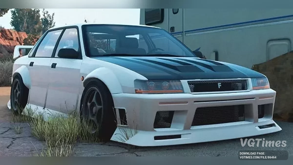 BeamNG.drive — Pessima Type-F Geniş Gövde Kiti 88 v2.4 (0.36.x)