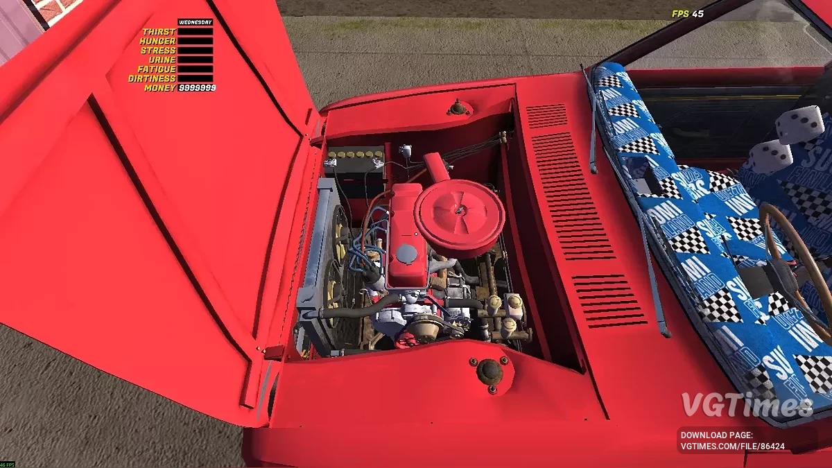 My Summer Car — Satsuma Stok yang Sepenuhnya Dirakit