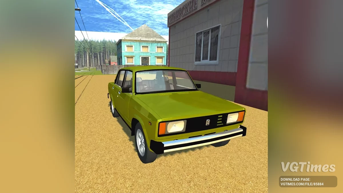 Simple Car Crash Physics Sim — Рива 2105 турбо