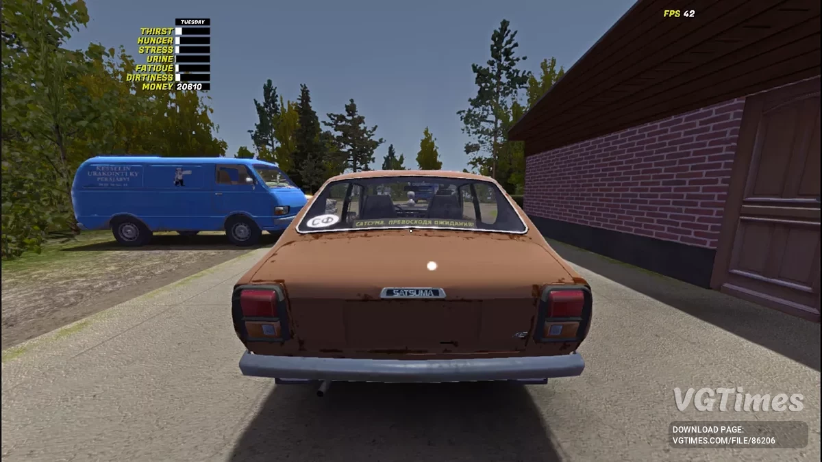 My Summer Car — Сток Сатсума, сюжет не зачеплять