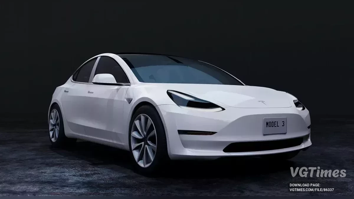 BeamNG.drive — Tesla Model 3 v2 (0.36.x)