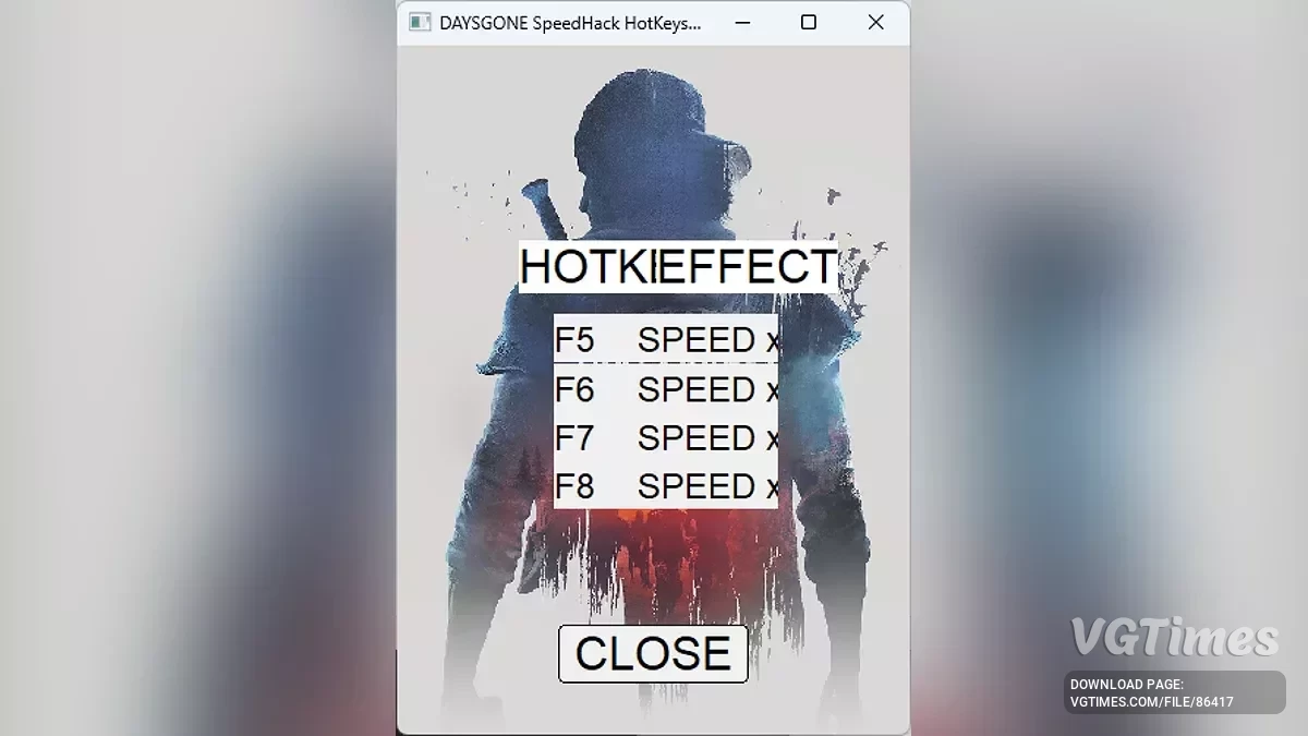 Days Gone Remastered — Трейнер (Speedhack) [1.13]