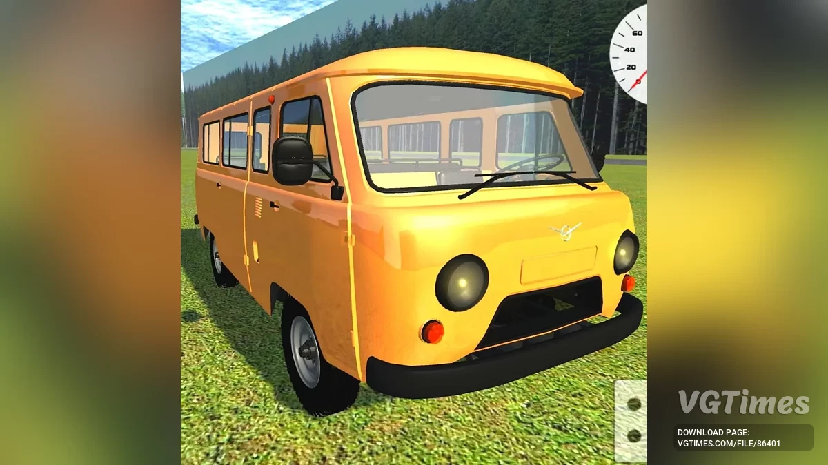 Simple Car Crash Physics Sim — UAZ буханець дрифт