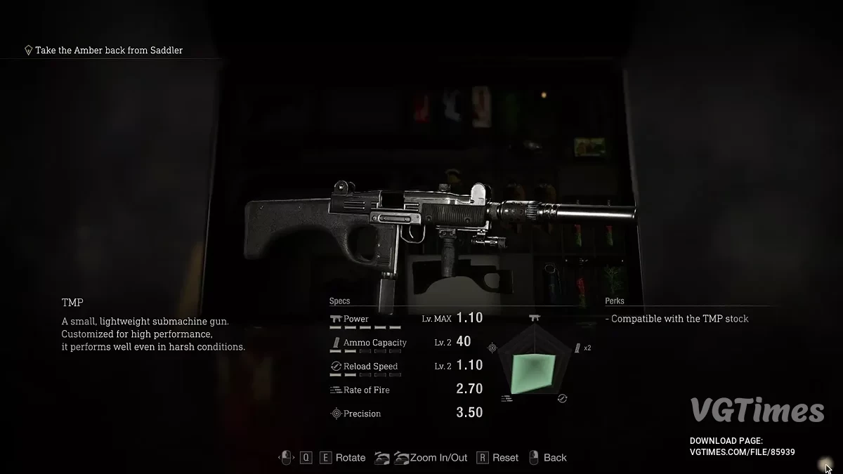 Resident Evil 4 Remake (2023) — УЗІ