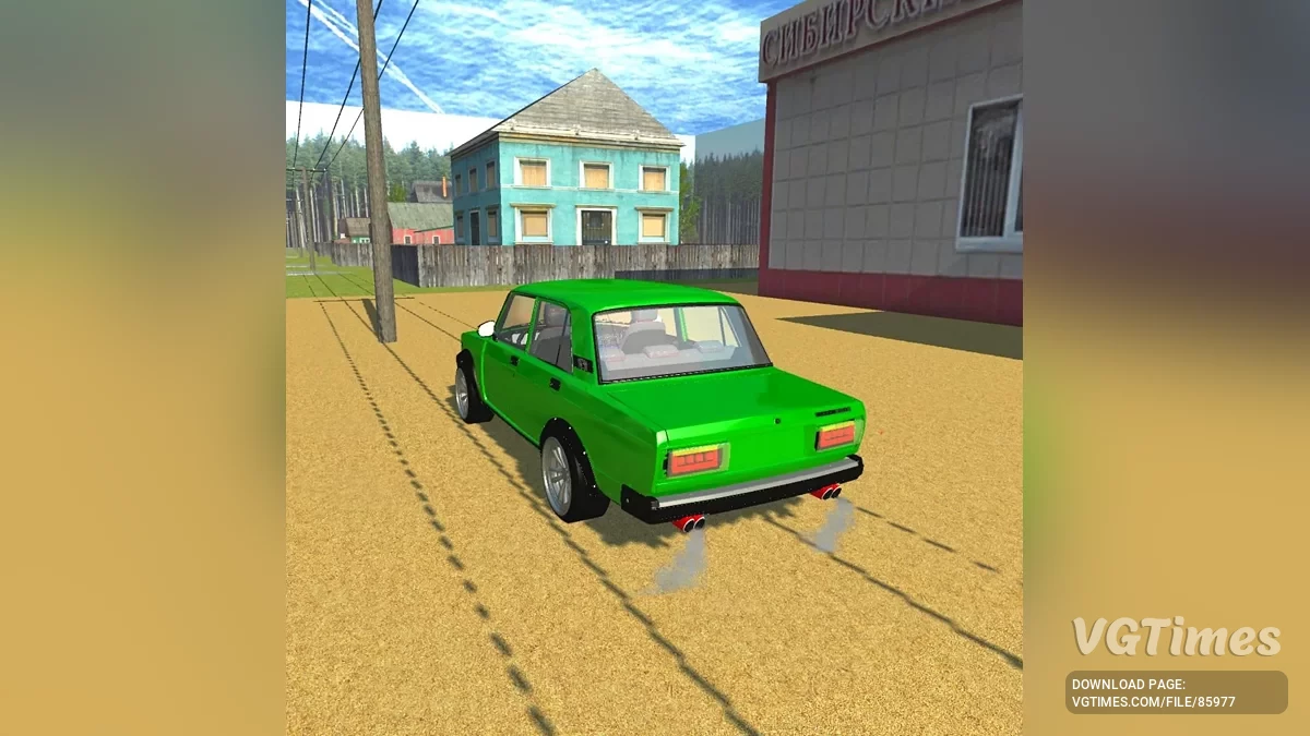Simple Car Crash Physics Sim — Vaz-2105 Brabus v900