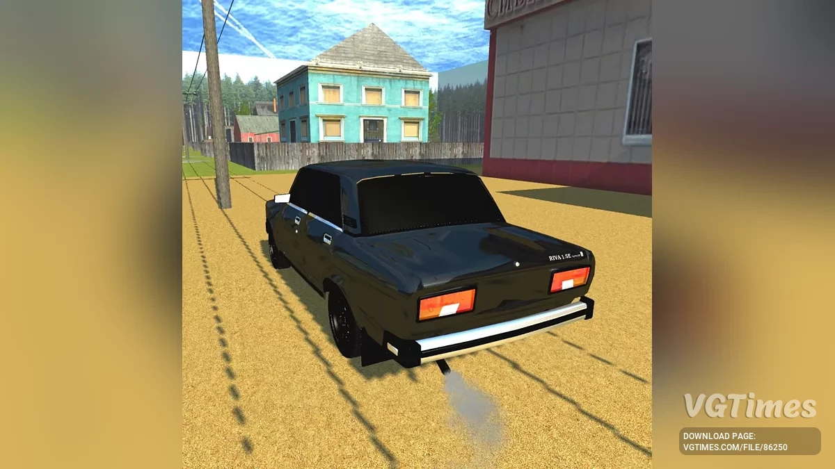 Simple Car Crash Physics Sim — VAZ 2105 estilo opers