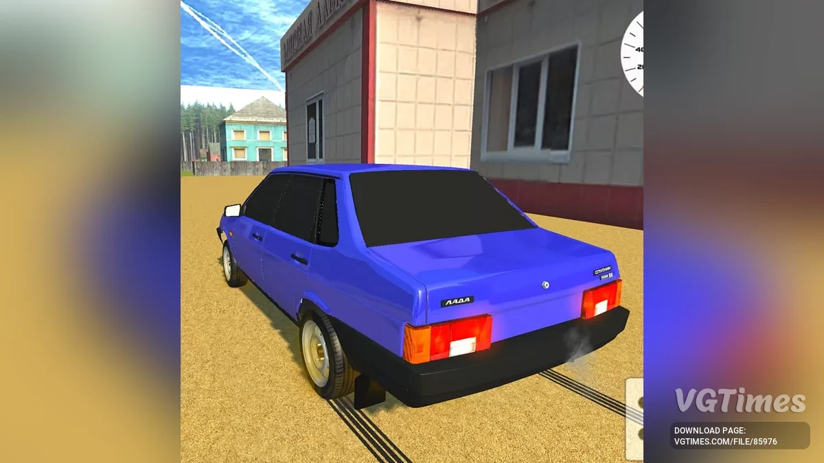 Simple Car Crash Physics Sim — Vaz 21099 turbo