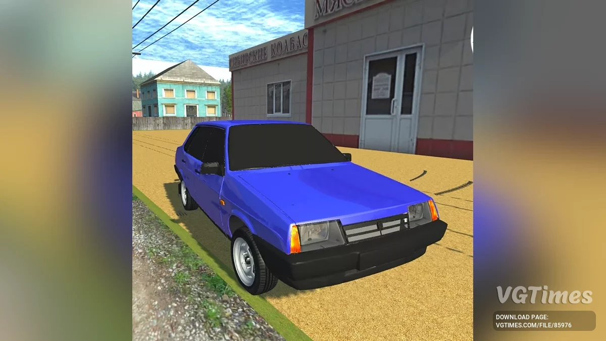 Simple Car Crash Physics Sim — Ваз 21099 турбо