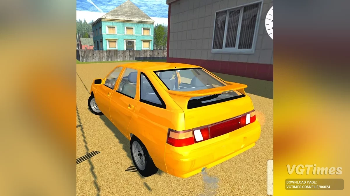 Simple Car Crash Physics Sim — VAZ 2112 Turbo