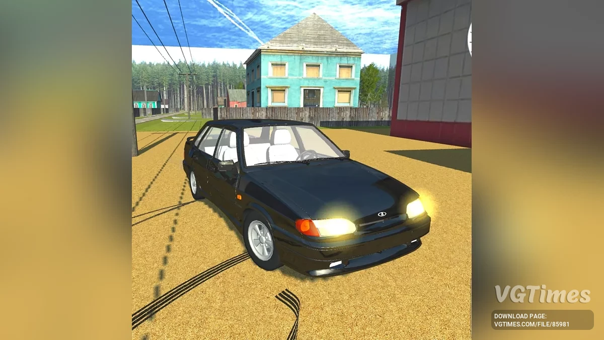 Simple Car Crash Physics Sim — Ваз 2115 турбо