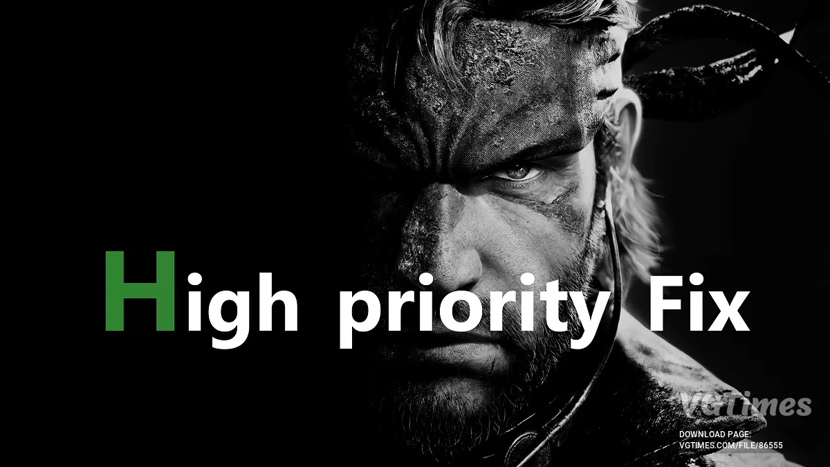 Metal Gear Solid Delta: Snake Eater — Високий пріоритет у процесах