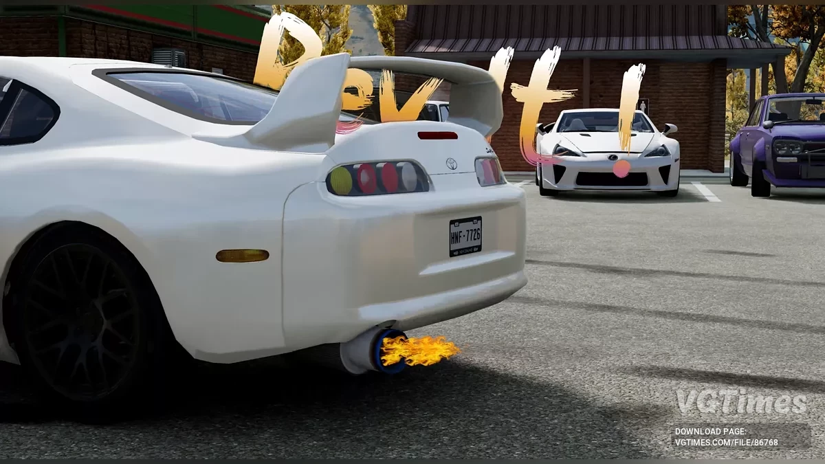 BeamNG.drive — Toyota Supra Mk4 1993-2002 (0.36.x)