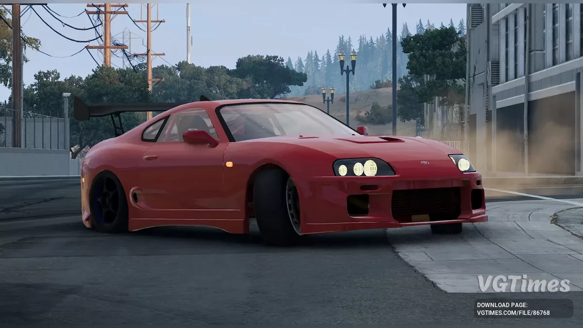 BeamNG.drive — Toyota Supra Mk4 1993-2002 (0.36.x)